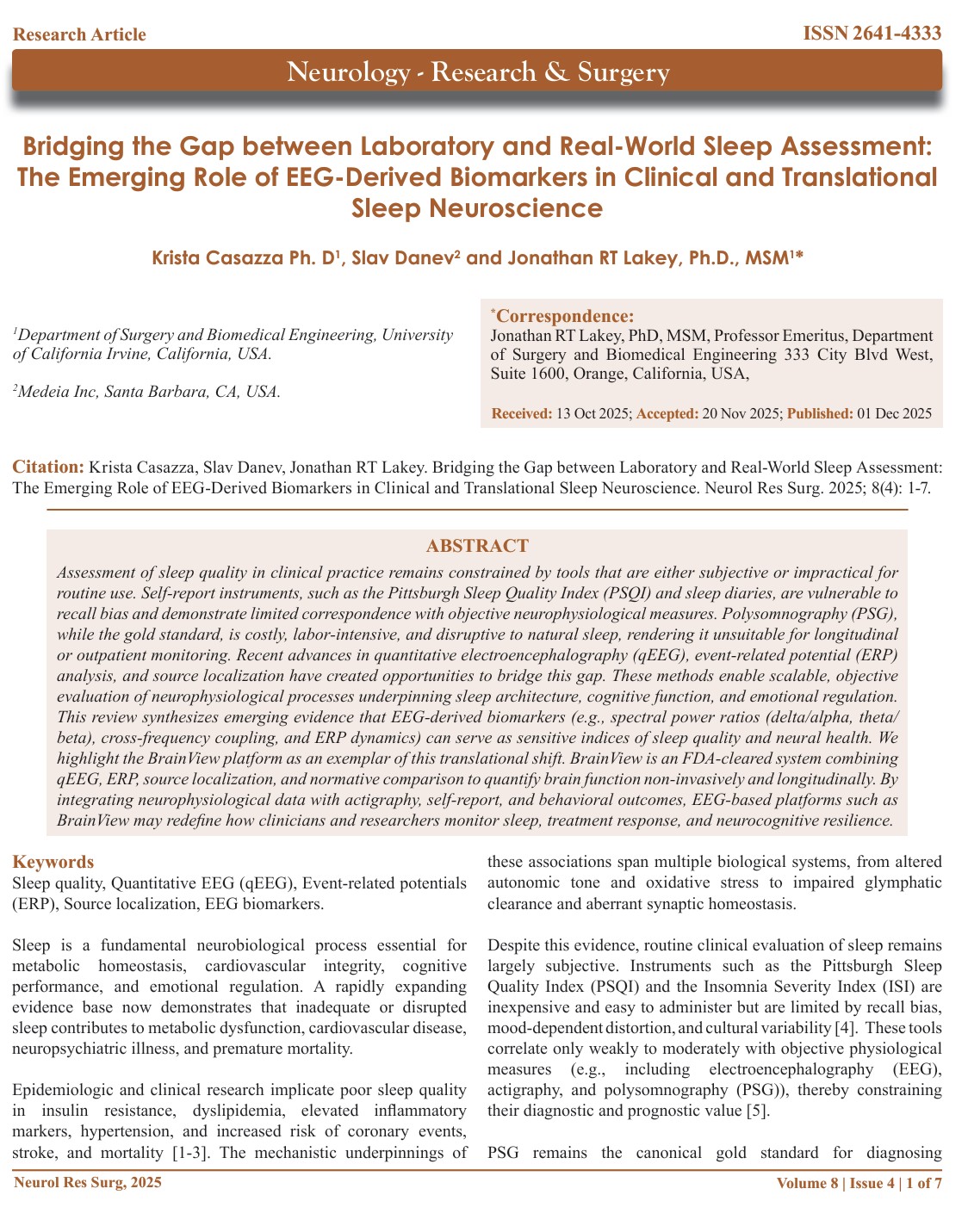Objective Neurophysiological Stratification in ADHD: Integrating Quantitative EEG and ERP Biomarkers